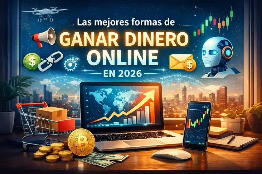 Las mejores formas de ganar dinero online 2026