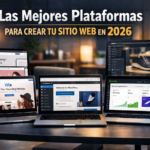 Las mejores plataformas para crear tu sitio web en 2026