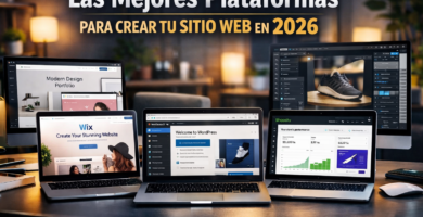 Las mejores plataformas para crear tu sitio web en 2026